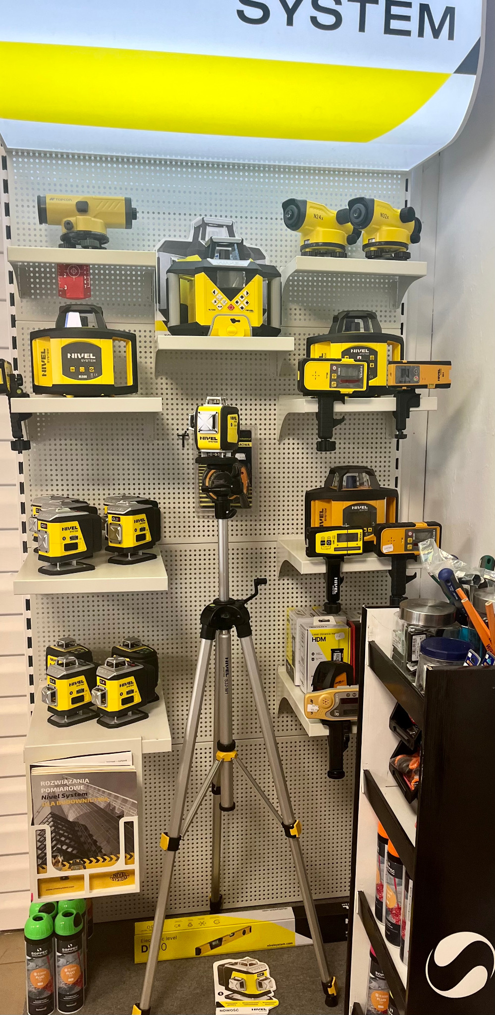 Nivel System, Topcon sklep, wynajem, serwis laserów, niwelatorów