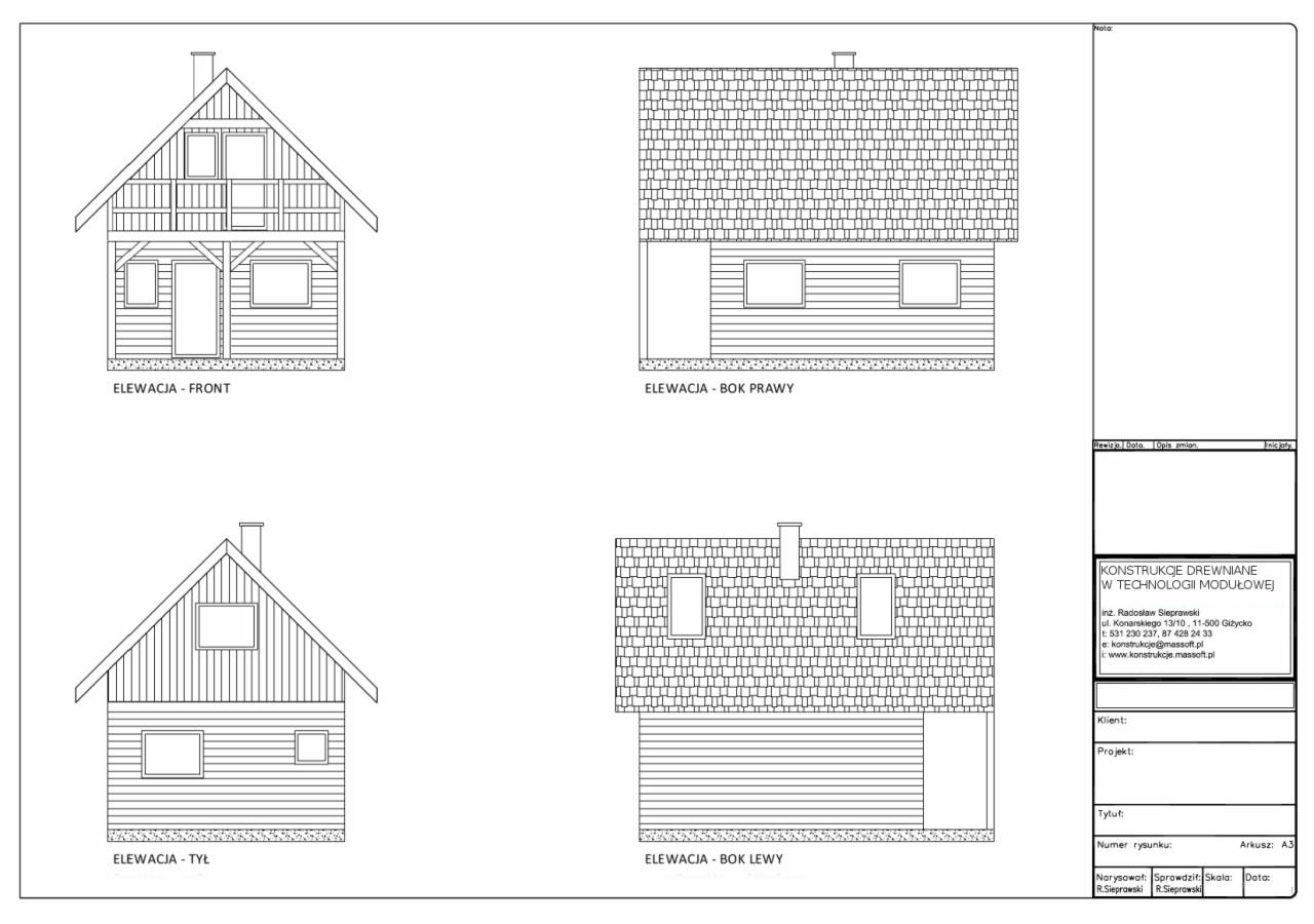 Projektowanie obiektów drewnianych