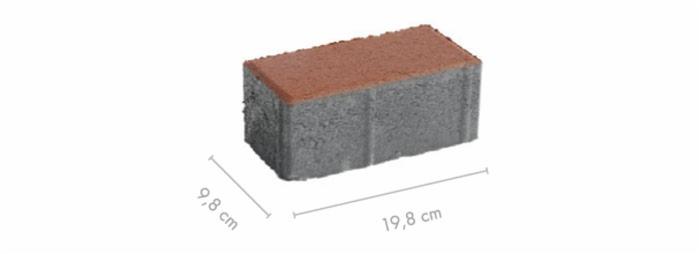 Kostka brukowa Libet Prostokąt 6cm, 8cm