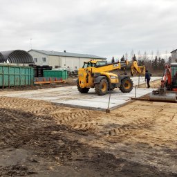 Budowa placów manewrowych