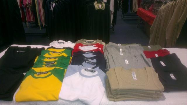 mix koszulek damskich, męskich i dziecięcych ANGLIA