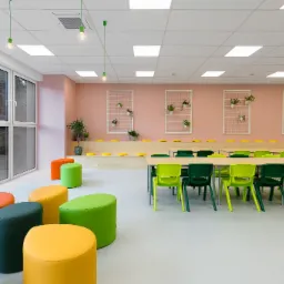 Stołówka, szkoła podstawowa.