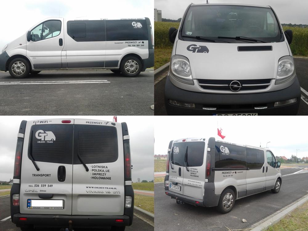 Przewóz - grupy do 6 osób Polska i UE