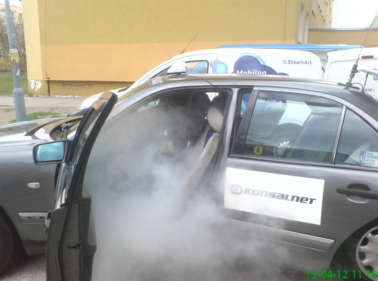 Pranie tapicerki samochodowej