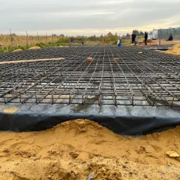 Płyta fundamentowa - Brzezina