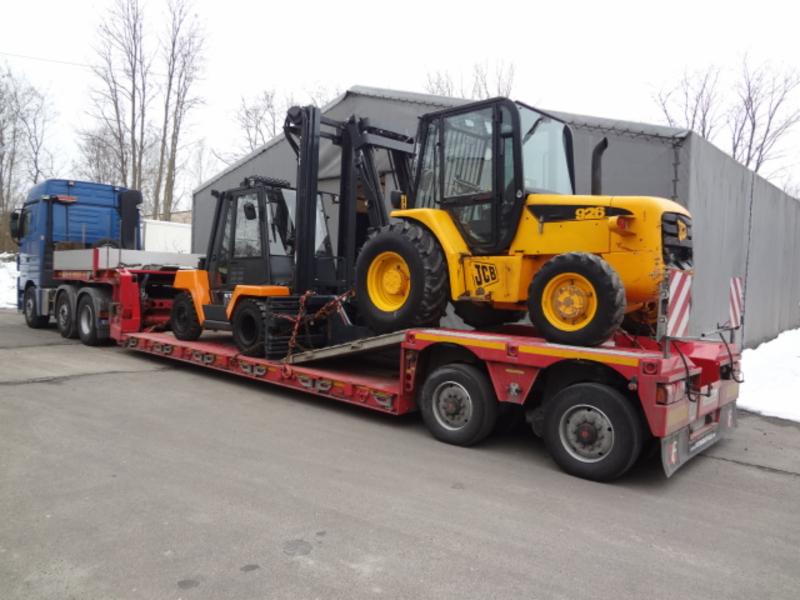 Transport wózków widłowych Niemcy, Dania, Holandia, Belgia, Francja, Włochy, Szwecja, Austria, Litwa