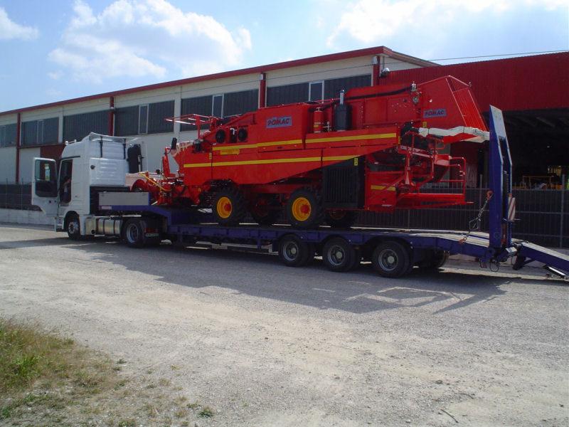 Transport maszyn budowlanych Anglia, Niemcy, Francja, Holandia, Belgia, Czechy, Słowacja, Szwecja