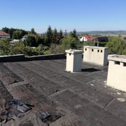 Wymiana dachu Kocmyrzów 1