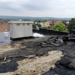 Wymiana dachu Kocmyrzów 2