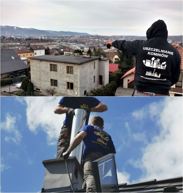 rozwiert kominów