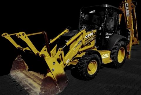 Wynajem koparko-ładowarek