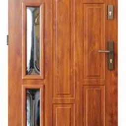 Drzwi stalowe wz. 9 z przeszkleniem PREMIUM z montażem