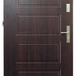 Drzwi stalowe wz. 13 z tłoczeniem pełne PREMIUM z montażem