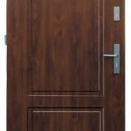 Drzwi stalowe wz. 14 z tłoczeniem pełne PREMIUM z montażem