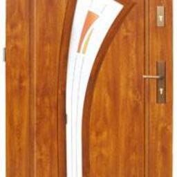 Drzwi stalowe wz. 17 z przeszkleniem PREMIUM z montażem