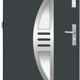 Drzwi stalowe wz. 24 z przeszkleniem PREMIUM z montażem