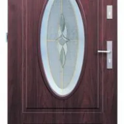 Drzwi stalowe wz. 8 z przeszkleniem PREMIUM z montażem