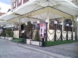 zadaszenia ogródki restauracyjne