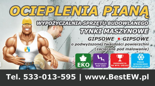 BEST-EW Emil Woźniak - Gładzie Słubice