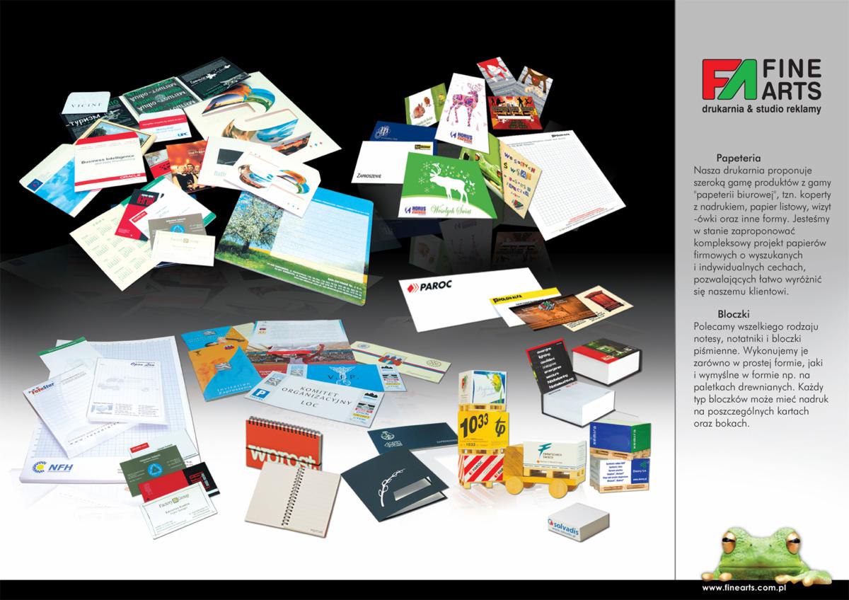Druk papeterii firmowej
