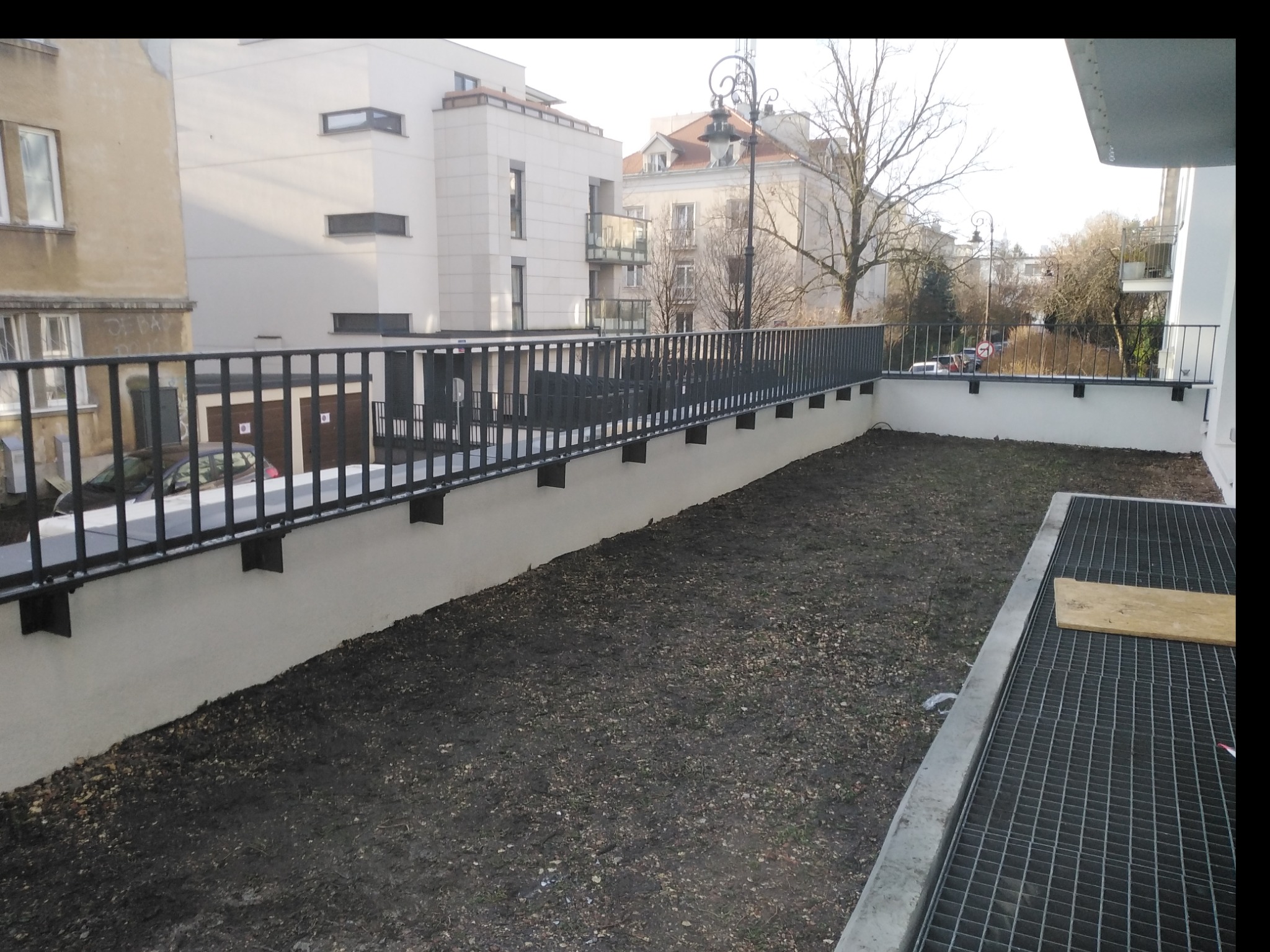 Balustrada ocynkowana malowana proszkowo