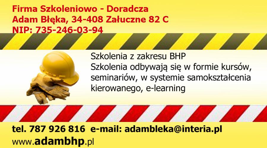 Szkolenie okresowe z BHP