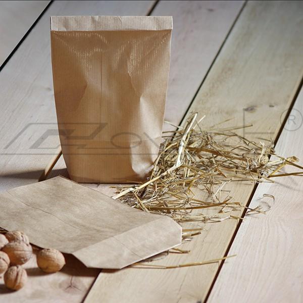 Torebki papierowe z dnem krzyżowym poj 1 kg