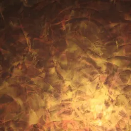 Ściana pokryta tynkiem strukturalnym w odcieniach brązu i złota, z widocznymi półkolistymi wzorami i efektem delikatnego połysku, oświetlona od dołu.