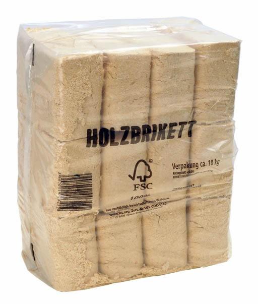 Brykiet drzewny - opał