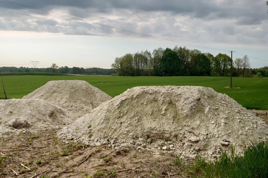 Transport sprzedaż wapna nawozowego