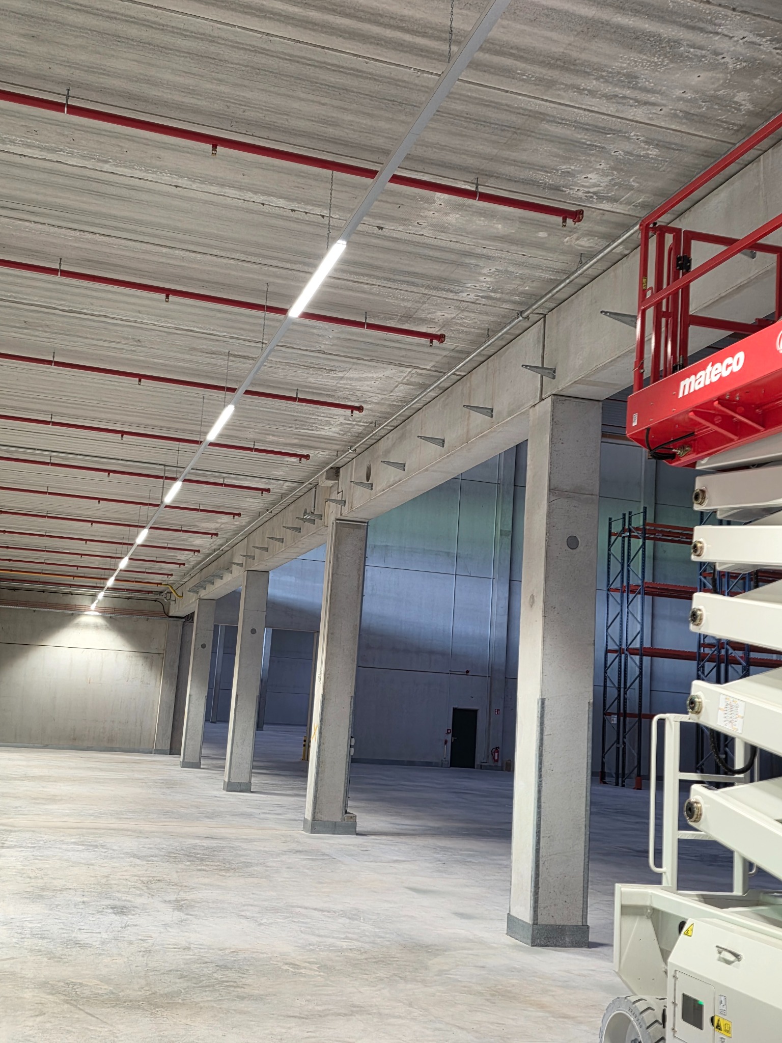 Ludwigsau RFN, modernizacja inst. El. W hali magazynowej