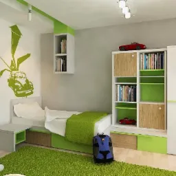 Pokój dziecięcy 5Color na zielono