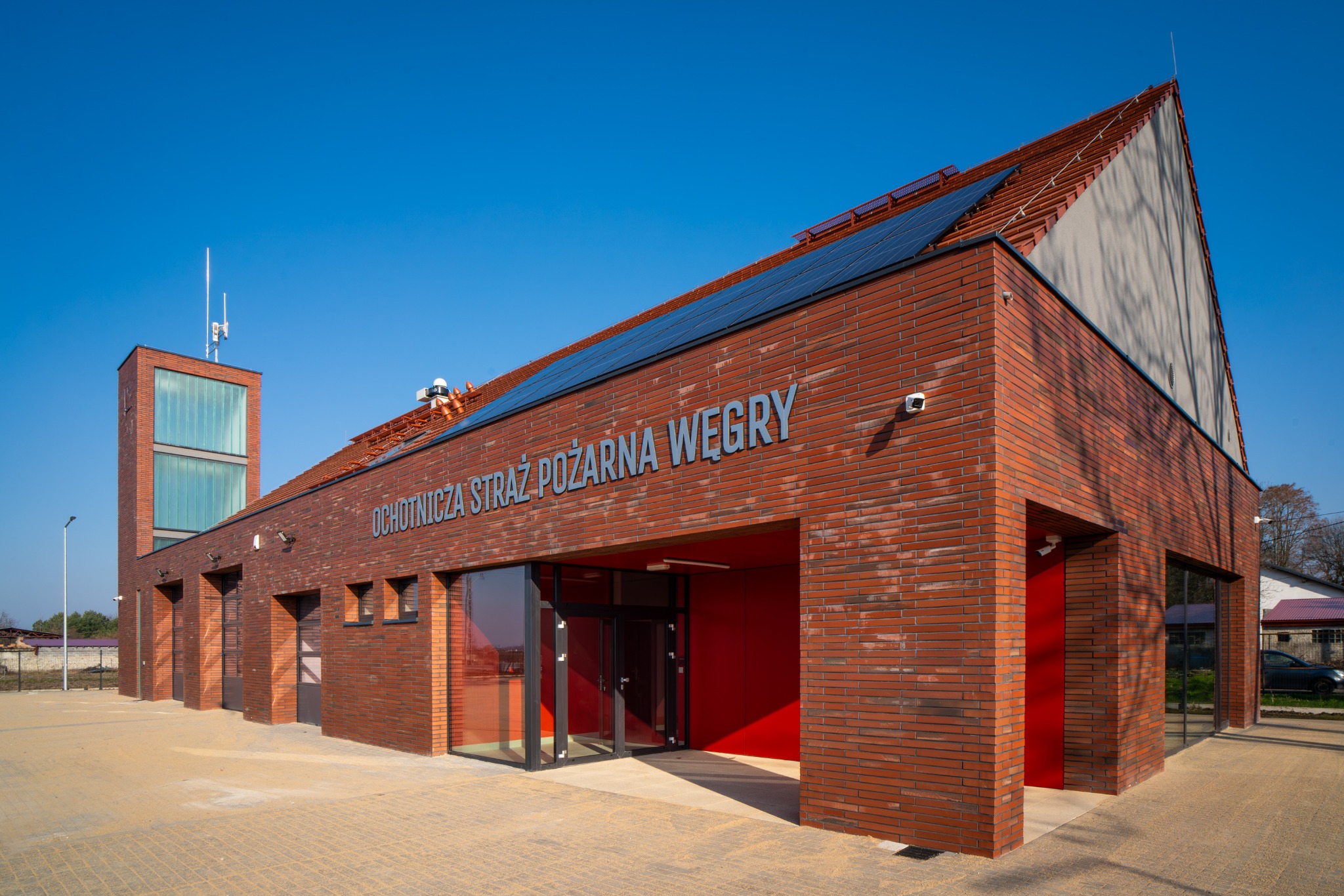 Remiza OSP w Węgrach