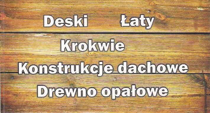 deski krokwie łaty itd
