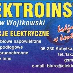 Elektroinstal Jarosław Wojtkowski - Doskonałej Jakości Projekty Instalacji Elektrycznych Wołomin