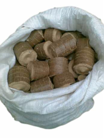 Brykiet drzewny - walec