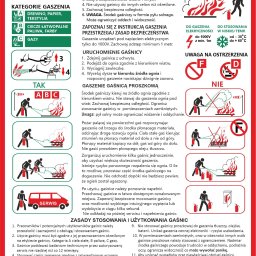 Instrucje do gaśnicy
