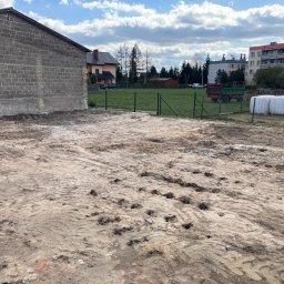 BUDMAN Odrobiński - Działka po wyburzeniu w Woli.