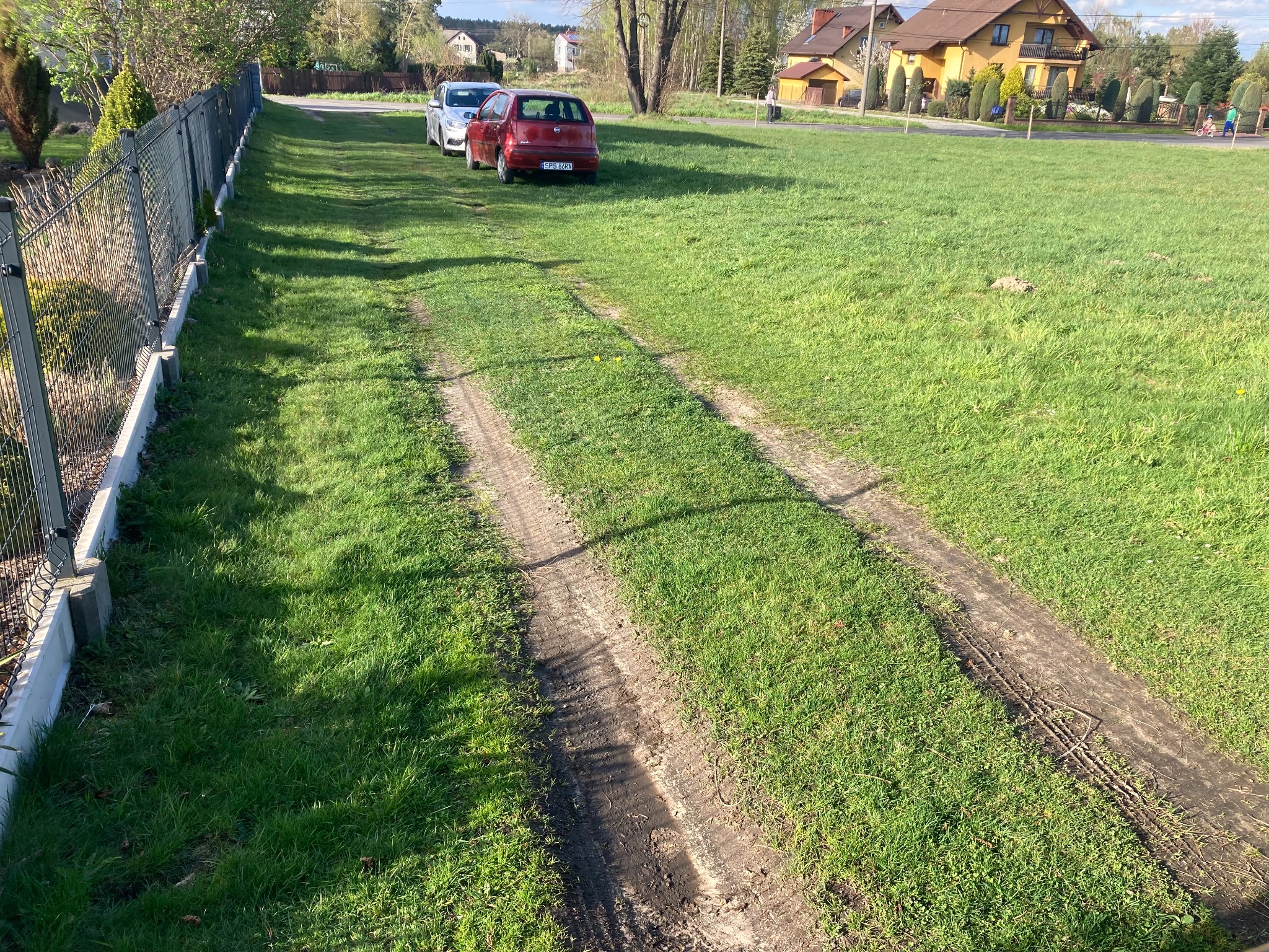 Budowa drogi dojazdowej - Frydek.