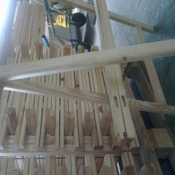 koziołki drewniane stojaki