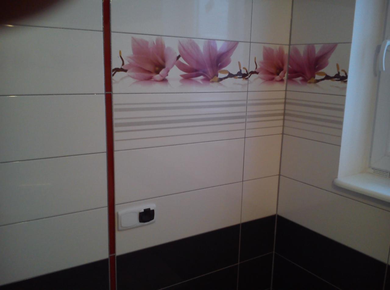 Układanie glazury i terakoty.