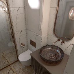 Pracownia na nowo - łazienka mała