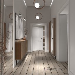 LDESIGN LUCYNA CABAN FIRMA PROJEKTOWO HANDLOWA - Wysoki korytarz w kamienicy