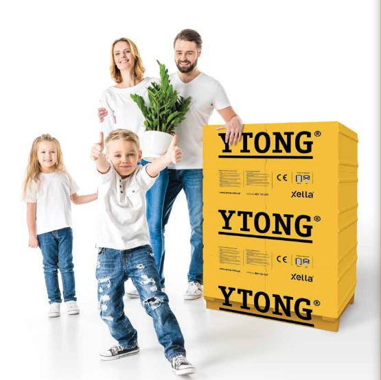 Ytong - bloczki komórkowe