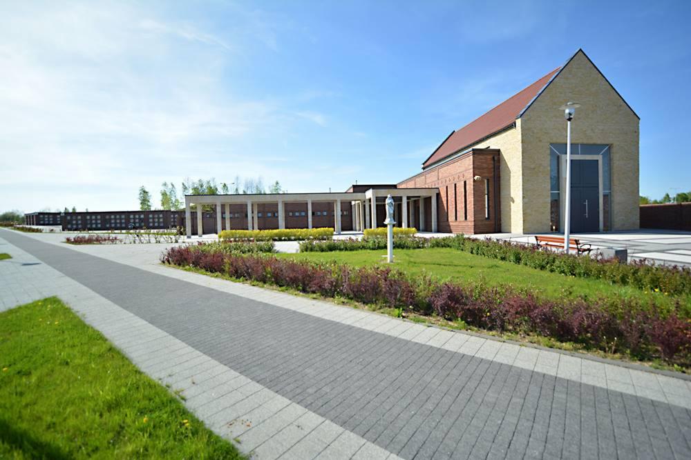 Kompleks cmentarny z kaplicą, prosektorium i krematorium w Legnicy