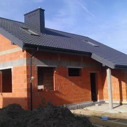 Stan surowy z dachem, Porotherm , Dach- Blachpol