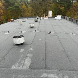 Pokrycie dachu papą - 400m2