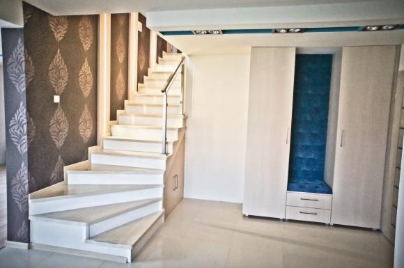 projekty klatek schodowych o przedpokoi