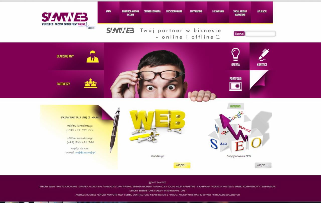 Projektowanie stron i sklepów www - Wszystkie platformy administracyjne