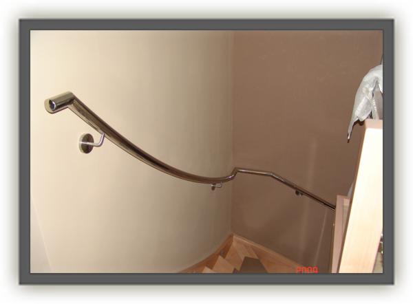 Poręcze ze stali nierdzewnej